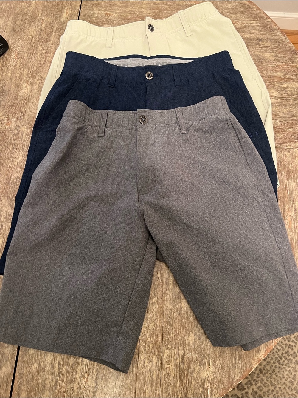 Under Armour Men's Shorts - Gray, Navy & khaki